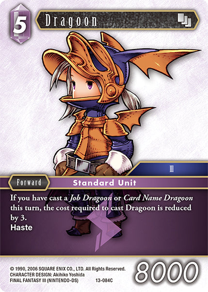 Dragoon 13-084C Foil - Final Fantasy TCG