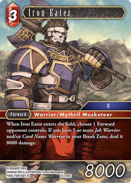 Iron Eater 25-002C Foil - Final Fantasy TCG