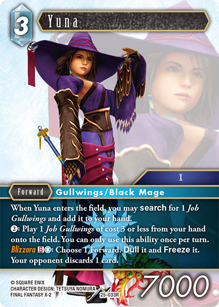 Yuna 25-033R - Final Fantasy TCG