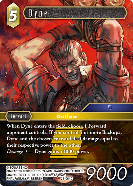 Dyne 25-064C Foil - Final Fantasy TCG