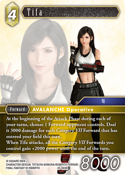 Tifa 25-065R - Final Fantasy TCG