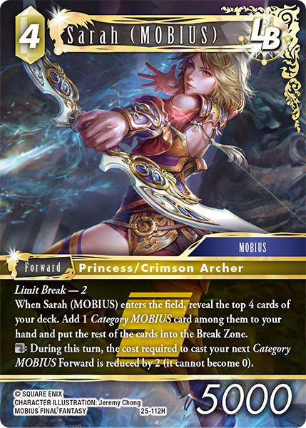 Sarah (Mobius) 25-112H Foil