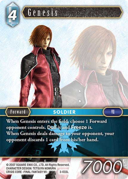 Genesis 3-033L Foil - Final Fantasy TCG