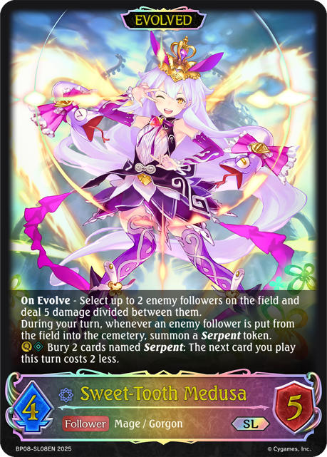 Sweet-Tooth Medusa (Evo) (SL)