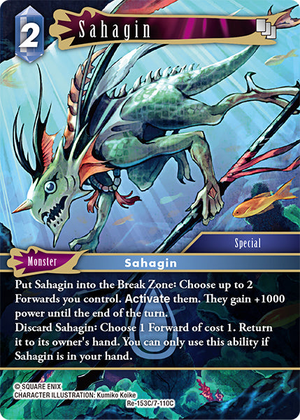 Sahagin - Final Fantasy TCG