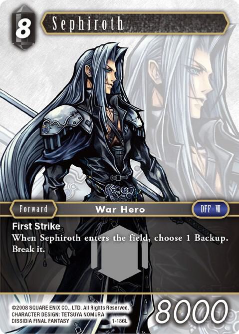Sephiroth 1-186L - Final Fantasy TCG