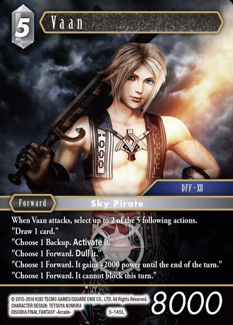 Vaan 5-145L - Final Fantasy TCG