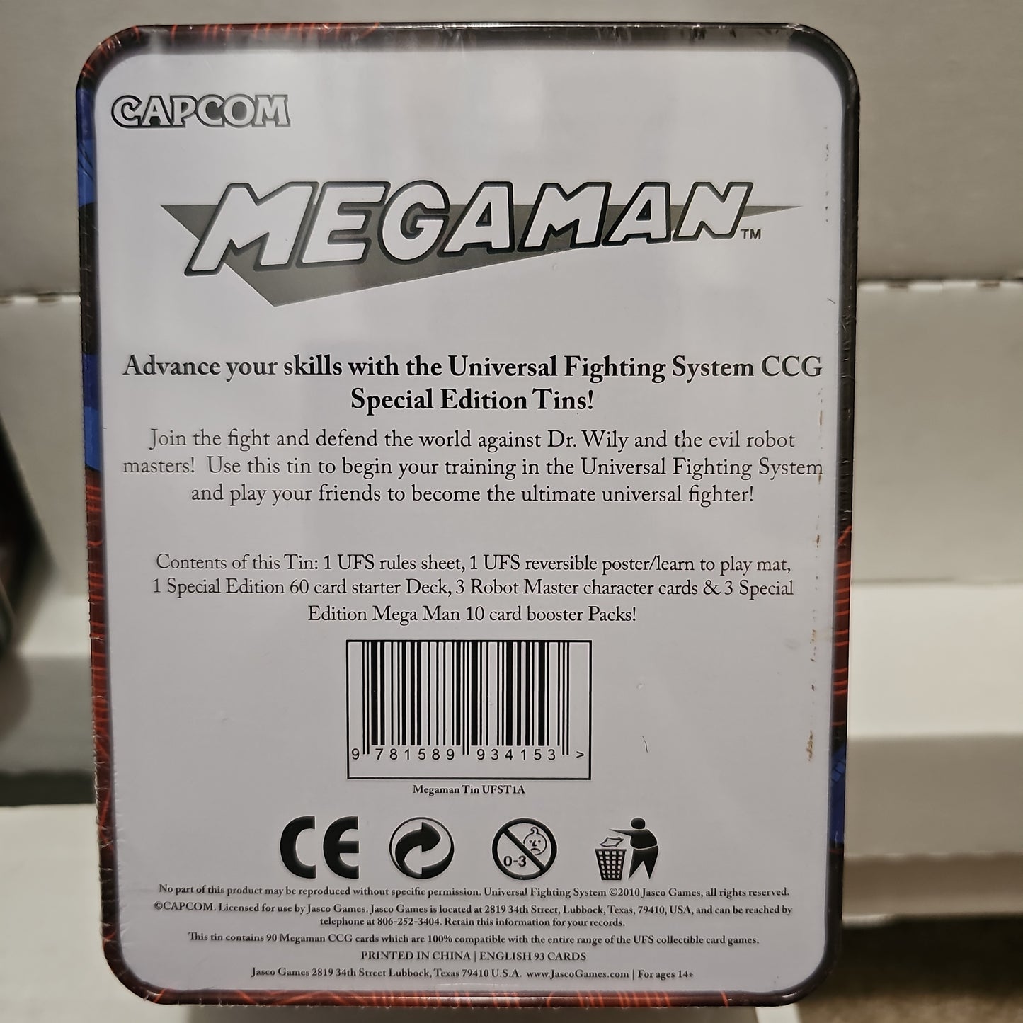 UFS Mega Man Tin -SEALED-