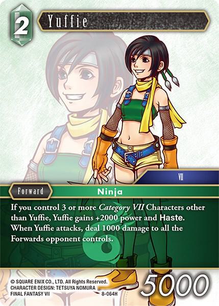 Yuffie 8-064H - Final Fantasy TCG