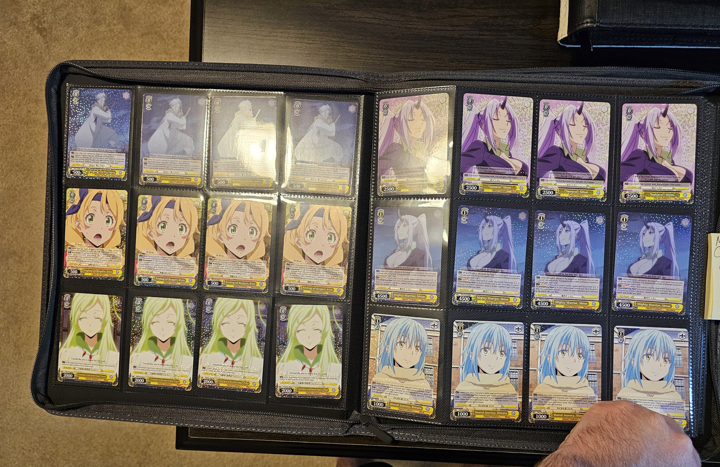 Weiss Schwarz - That Time I got Reincarnated As a Slime Vol. 1 & 2 Base Rarity Playset