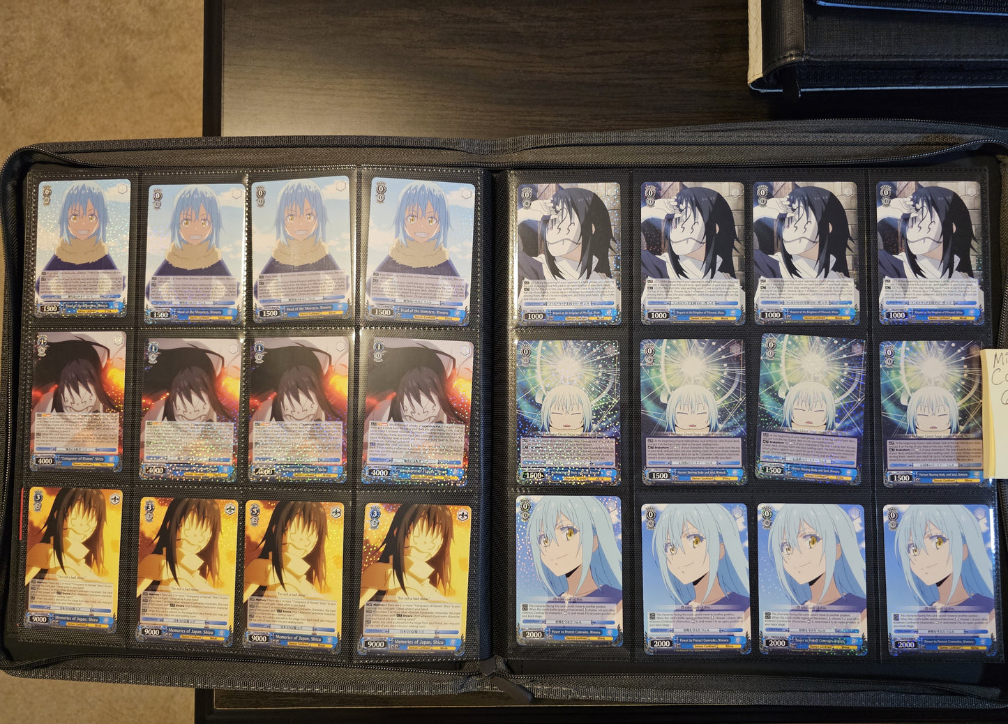Weiss Schwarz - That Time I got Reincarnated As a Slime Vol. 1 & 2 Base Rarity Playset