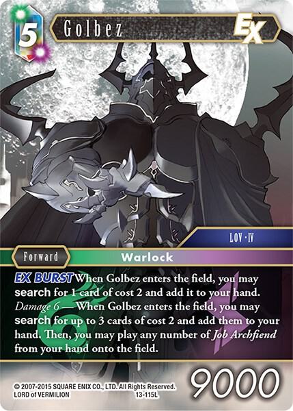 Golbez 13-115L - Final Fantasy TCG