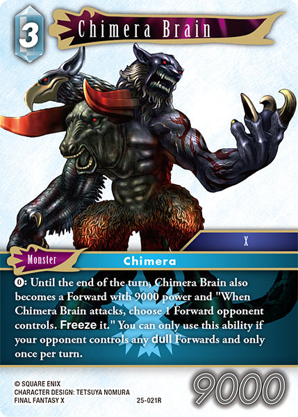 Chimera Brain 15-021R Foil - Final Fantasy TCG