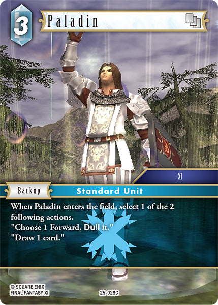 Paladin 25-028C Foil - Final Fantasy TCG