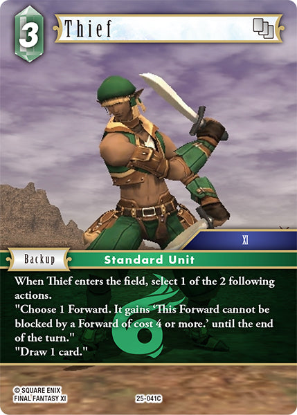 Thief 25-041C - Final Fantasy TCG