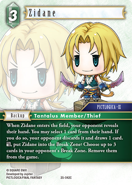Zidane 25-042C Foil