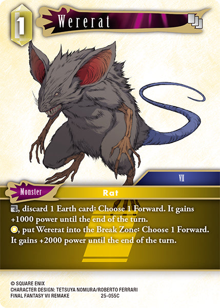 Wererat 25-055C - Final Fantasy TCG