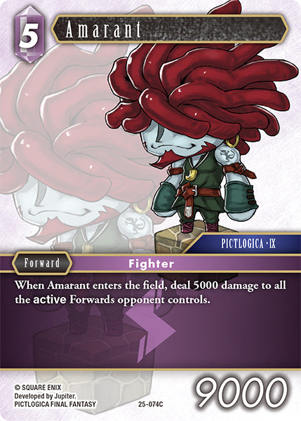 Amarant 25-074C - Final Fantasy TCG