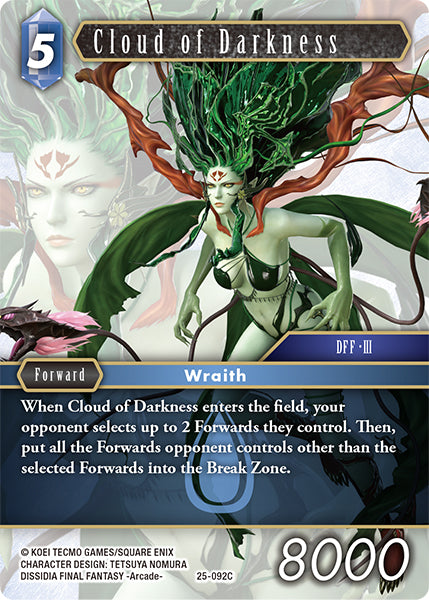 Cloud of Darkness 25-092C - Final Fantasy TCG