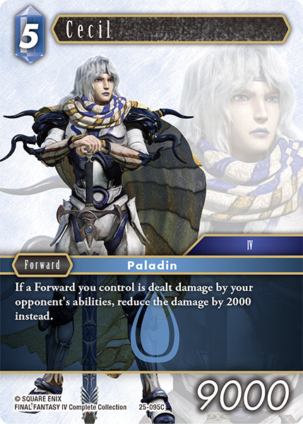 Cecil 25-095C Foil - Final Fantasy TCG