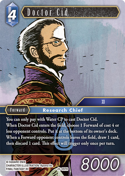 Doctor Cid 25-097H - Final Fantasy TCG