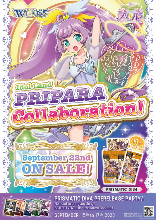 WIXOSS Booster WXDP10 [English] "Prismatic Diva" Booster Box/Case