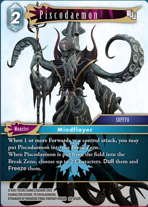 Piscodaemon - Foil - Final Fantasy TCG