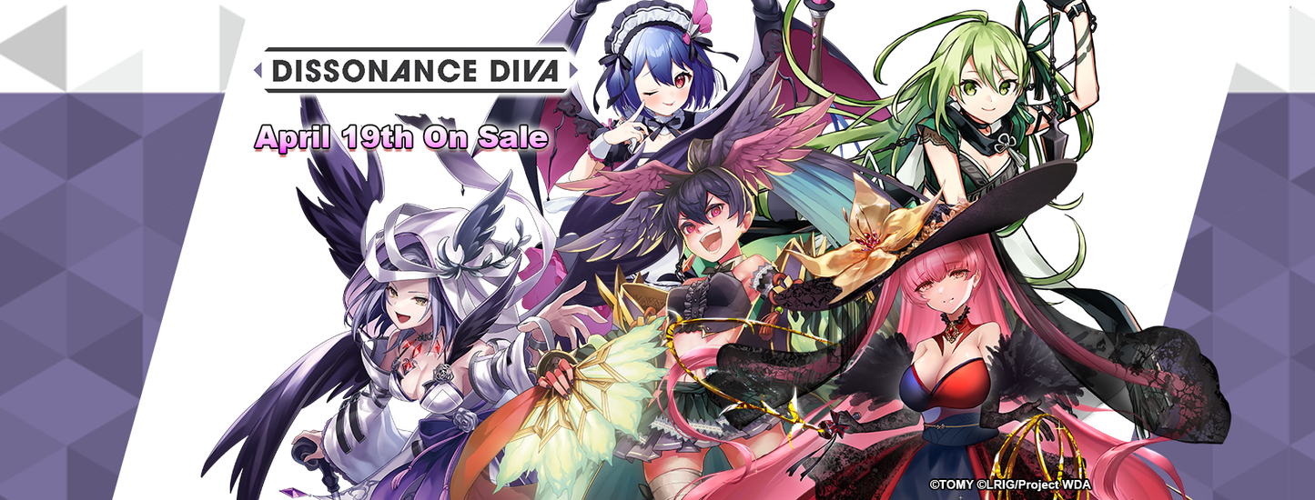 WIXOSS Booster WXDi-P12 [English] "Dissonance Diva" Booster Box/Case