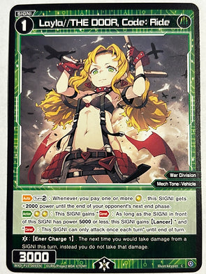 Layla//THE DOOR, Code: Ride  - Wixoss Divisions Diva