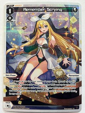 Remember Scrying - Wixoss Divisions Diva