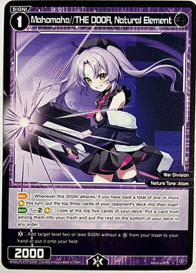 Mahomaho/THE DOOR, Natural Element - Wixoss Divisions Diva