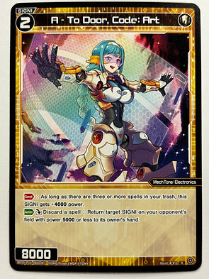 Wixoss Divisions Diva - A - To Door, Code: Art