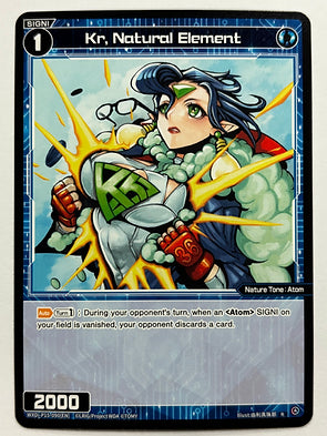 Wixoss Divisions Diva - Kr, Natural Element