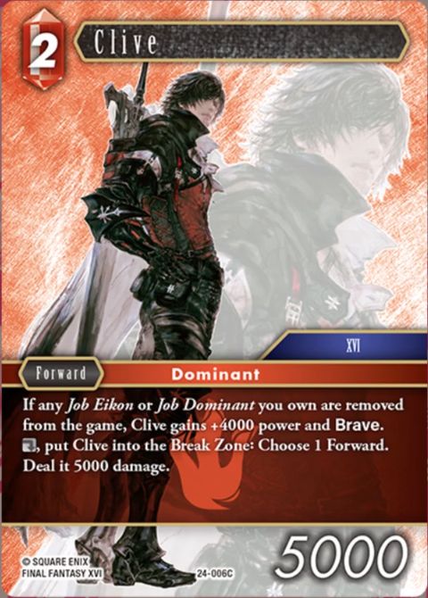 Clive (Common) - Foil - Final Fantasy TCG
