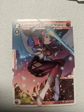 Liberator Ril, Memory of Resolve- Wixoss Divisions Diva