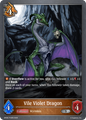 Vile Violet Dragon - Premium - Shadowverse Evolve