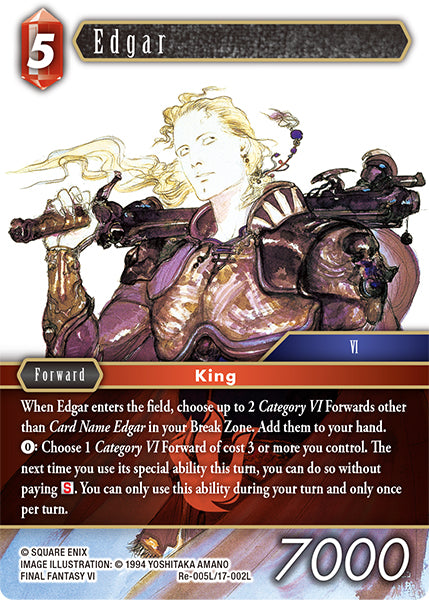 Edgar - Final Fantasy TCG