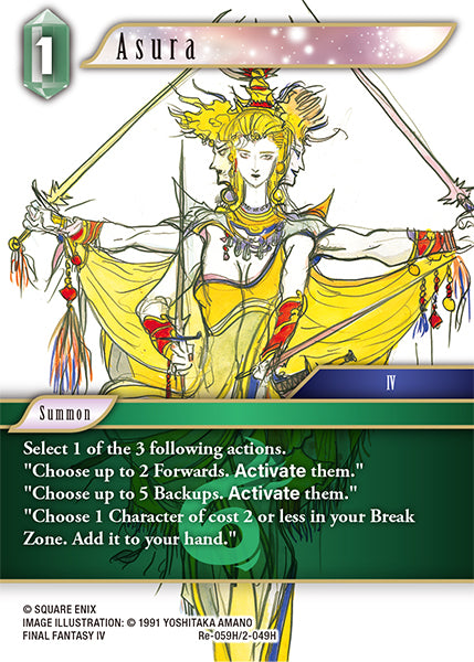 Asura - Final Fantasy TCG