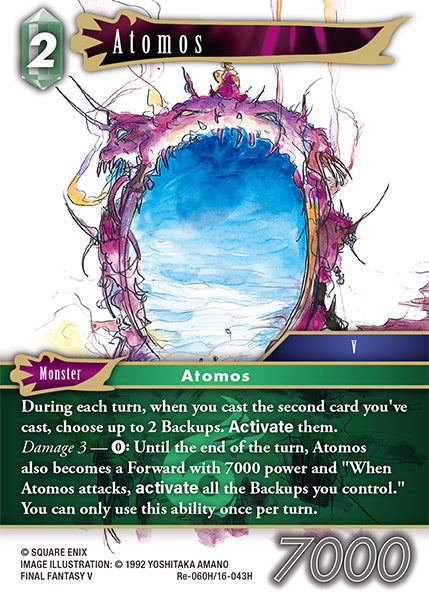 Atomos - Final Fantasy TCG