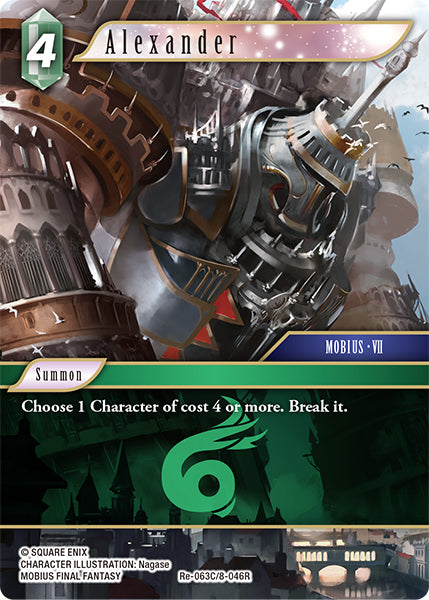 Foil - Alexander - Final Fantasy TCG