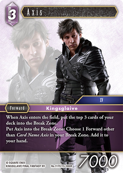 Foil - Axis - Final Fantasy TCG