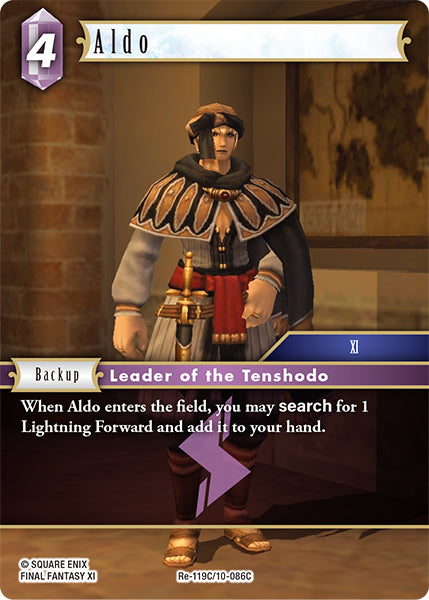 Aldo - Final Fantasy TCG