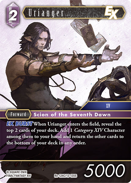 Foil - Urianger - Final Fantasy TCG
