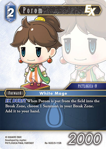 Foil - Porom - Final Fantasy TCG