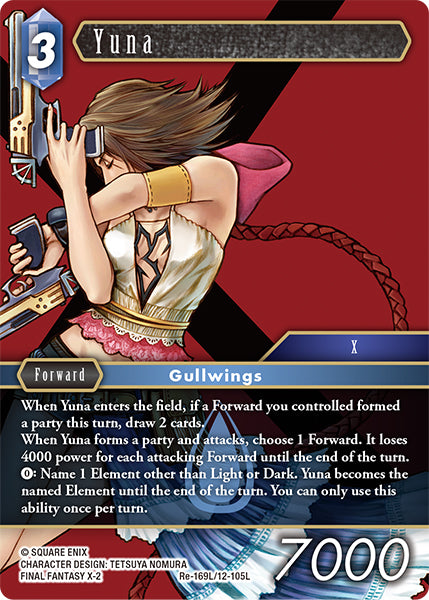 Foil - Yuna (12-105L) - Final Fantasy TCG