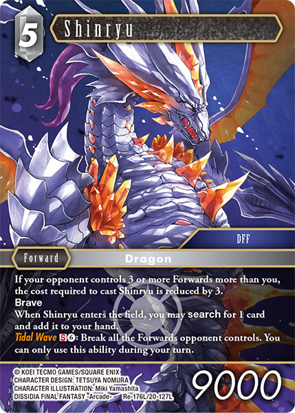 Foil - Shinryu - Final Fantasy TCG