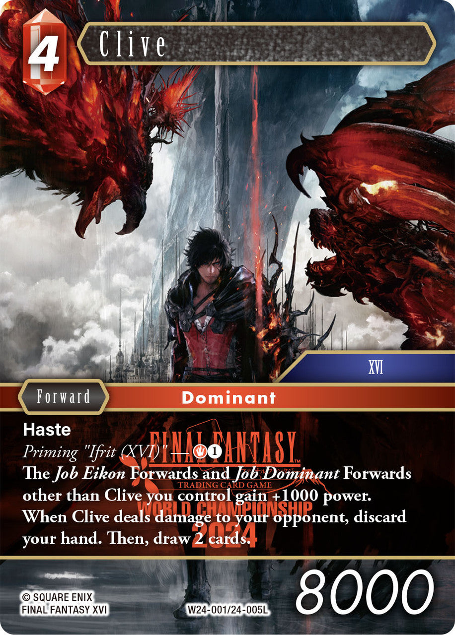 PRE-ORDER Final Fantasy TCG: World Championship Decks 2024 - Final Fantasy TCG