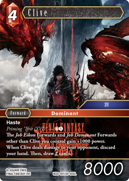 PRE-ORDER Final Fantasy TCG: World Championship Decks 2024 - Final Fantasy TCG