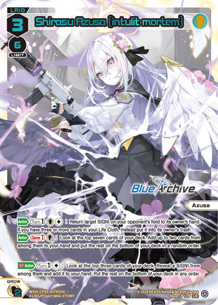 Wixoss - Blue Archive Diva Shirasu Azusa [intulit mortem] LR
