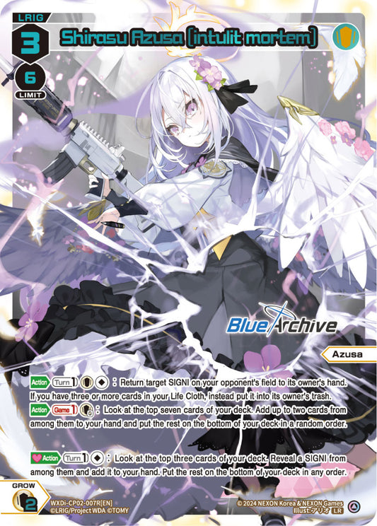 Wixoss - Blue Archive Diva Shirasu Azusa [intulit mortem] LR